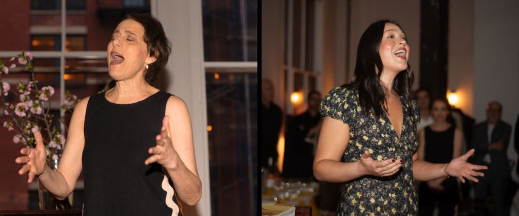 Judy Kuhn and Drew Springer-Miller